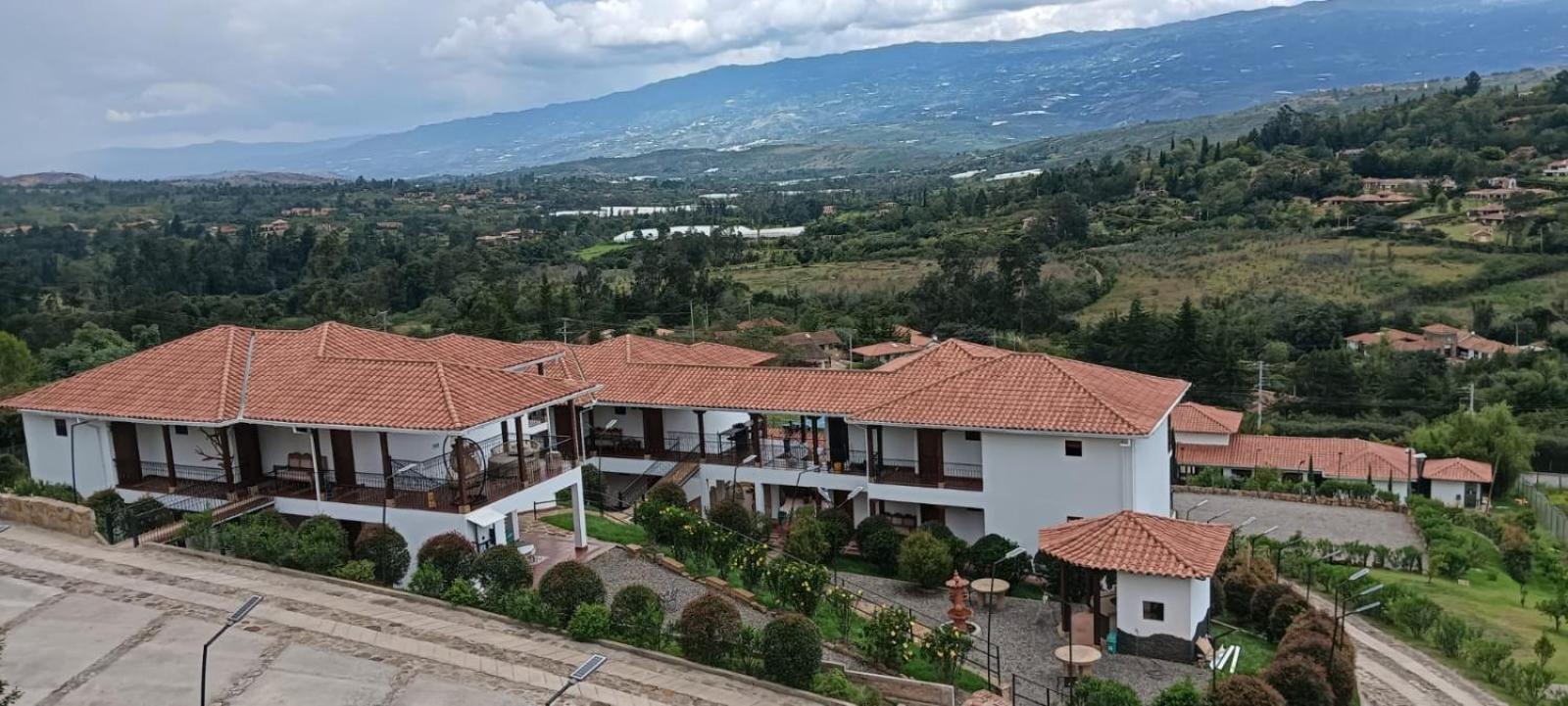 Hotel Campestre Cordillera De Los Andes Вилья-де-Лейва Экстерьер фото